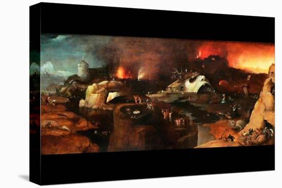 Christ Descent into Hell-Hieronymus Bosch-Stretched Canvas