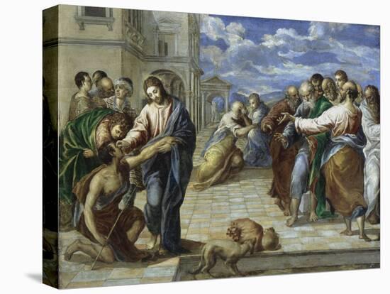 Christ Healing the Blind-El Greco-Premier Image Canvas