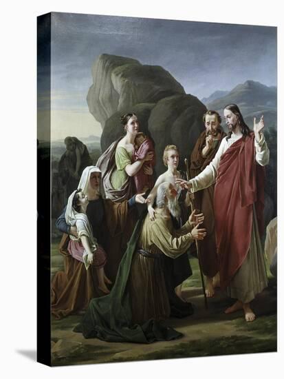 Christ Healing the Blind-Martinus Rorbye-Premier Image Canvas