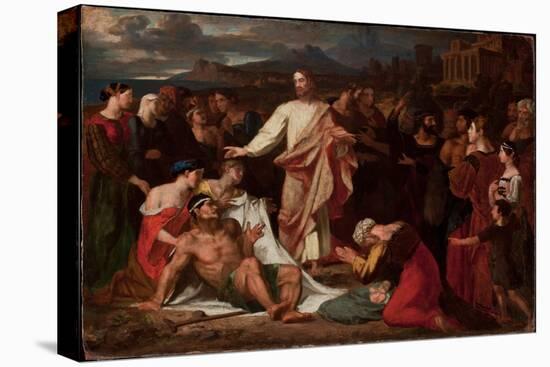 Christ Healing the Sick (Oil on Board)-Washington Allston-Premier Image Canvas