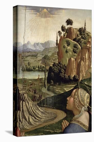 Christ in Glory with Saints, Detail of the Landscape, 1492-Domenico Ghirlandaio-Premier Image Canvas