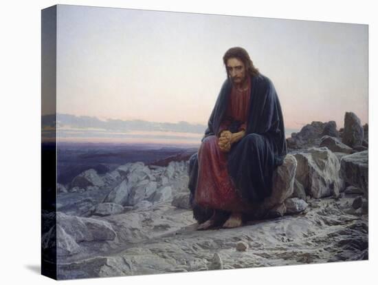 Christ in the Desert, 1872-Iwan Kramskoi-Premier Image Canvas