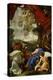 Christ in the Desert Served by Angels, circa 1653-Charles Le Brun-Premier Image Canvas