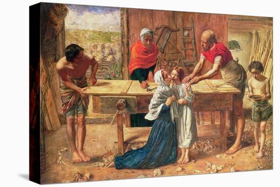 Christ in the House of His Parents, 1863-J.E. Millais and Rebecca Solomon-Premier Image Canvas