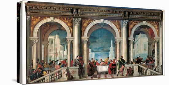 Christ in the House of Levi-Veronese-Premier Image Canvas