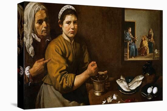 Christ in the House of Martha and Mary, 1629-1630-Diego Velazquez-Premier Image Canvas