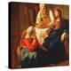 Christ in the House of Martha and Mary, C.1654-56-Johannes Vermeer-Premier Image Canvas