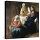 Christ in the House of Martha and Mary-Johannes Vermeer-Premier Image Canvas