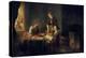 Christ in the House of Martha and Mary-Rembrandt van Rijn-Premier Image Canvas