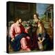 Christ in the House of Martha and Mary-Alessandro Allori-Premier Image Canvas