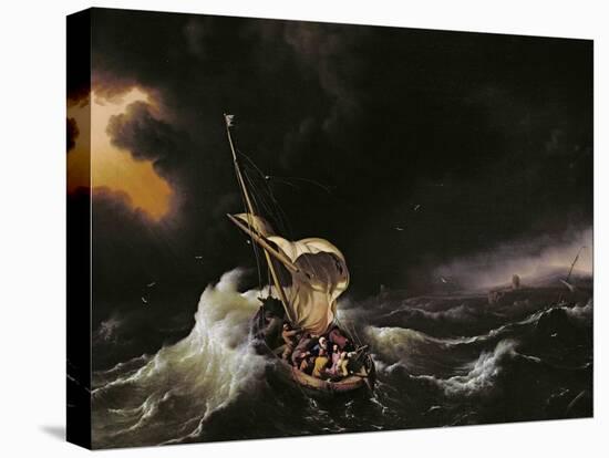 Christ in the Storm on the Sea of Galilee, 1695-Ludolf Backhuysen-Premier Image Canvas