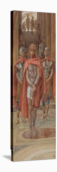 Christ Leaves the Judgement Hall for 'The Life of Christ'-James Jacques Joseph Tissot-Premier Image Canvas