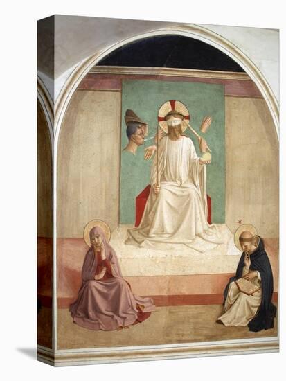 Christ Mocked in the Presence of the Virgin and Saint Dominic-Fra Angelico-Premier Image Canvas