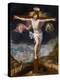Christ on the Cross Between Two Angels-Gillis Mostaert-Premier Image Canvas