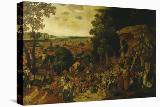 Christ on the Way to Calvary-Pieter Brueghel the Younger-Premier Image Canvas