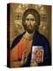Christ Pantocrator Icon at Aghiou Pavlou Monastery on MountAthos-Julian Kumar-Premier Image Canvas