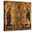 Christ Pantocrator, Virgin and St. John-Onufri Qiprioti-Stretched Canvas
