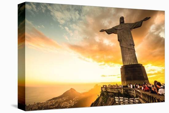 Christ Redeemer Rio De Janeiro-null-Stretched Canvas