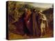 Christ's Appearance to the Two Disciples Journeying to Emmaus, 1835-John Linnell-Premier Image Canvas