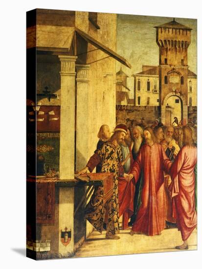 Christ's Calling of St Matthew-Vittore Carpaccio-Premier Image Canvas