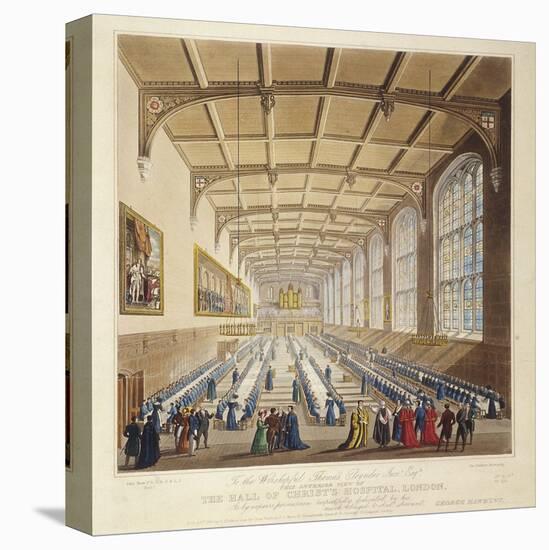 Christ's Hospital, London, 1830-George Hawkins-Premier Image Canvas