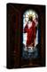 Christ, Stained Glass, St Isaac's Cathedral, St Petersburg, Russia, 2011-Sheldon Marshall-Premier Image Canvas