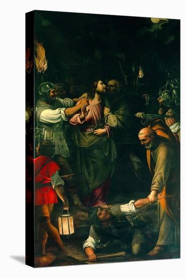 Christ Taken Prisoner-Duccio di Buoninsegna-Premier Image Canvas