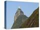 Christ the Redeemer statue on top of the Corcovado Mountain viewed from Santa Marta, Rio de Janeiro-Karol Kozlowski-Premier Image Canvas