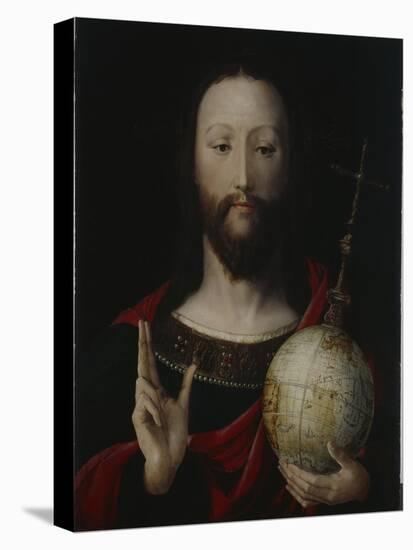 Christ with Globe - 'salvator Mundi', Lower Rhine, 1537-45-German School-Premier Image Canvas