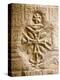 Christian Cross on a Wall Inside Philae Temple, Aswan, Egypt-Dave Bartruff-Premier Image Canvas