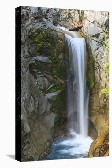 Christine Waterfall, Fall Colors, Mt. Rainier National Park, Wa, USA-Stuart Westmorland-Premier Image Canvas