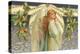 Christmas Angel with Holly-null-Premier Image Canvas