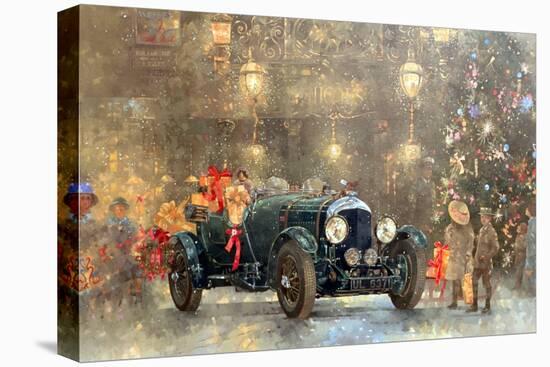 Christmas Bentley-Peter Miller-Premier Image Canvas