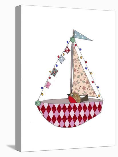 Christmas Boat-Effie Zafiropoulou-Premier Image Canvas