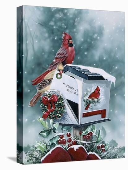 Christmas Cardinals-Jenny Newland-Premier Image Canvas