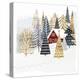 Christmas Chalet I-Victoria Borges-Stretched Canvas