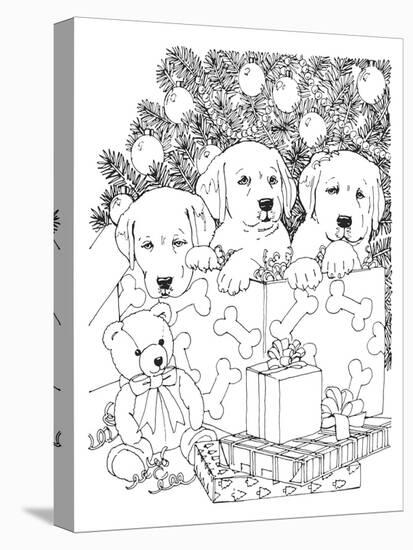 Christmas Cuties 25-William Vanderdasson-Premier Image Canvas