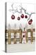 Christmas Decoration and Decoration Fence-Andrea Haase-Premier Image Canvas