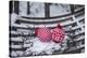 Christmas decoration in the snow, decoration, still life-Andrea Haase-Premier Image Canvas