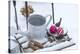 Christmas decoration in the snow, decoration, still life-Andrea Haase-Premier Image Canvas