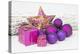 Christmas Decoration Purple Pink Ones-Andrea Haase-Premier Image Canvas