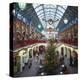 Christmas decorations in the Covent Garden, London, United Kingdom of Great Britain-null-Stretched Canvas