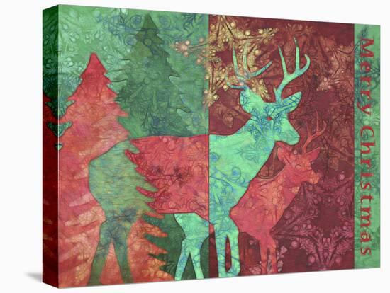 Christmas Deer-Cora Niele-Premier Image Canvas