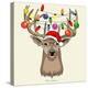 Christmas Deer-Mark Ashkenazi-Premier Image Canvas