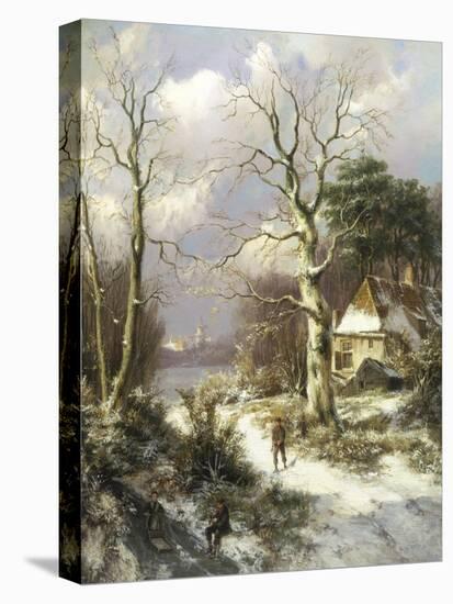 Christmas Eve-Hendrik Barend Koekkoek-Premier Image Canvas