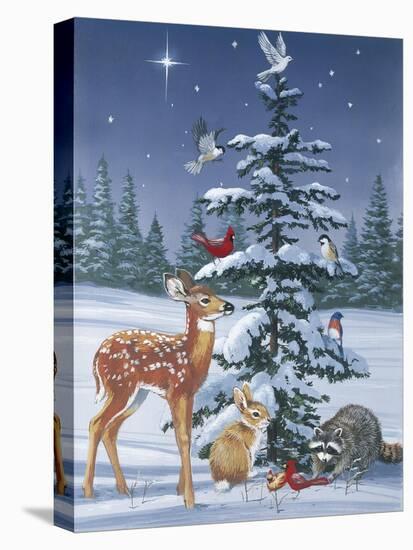 Christmas Gathering-William Vanderdasson-Premier Image Canvas