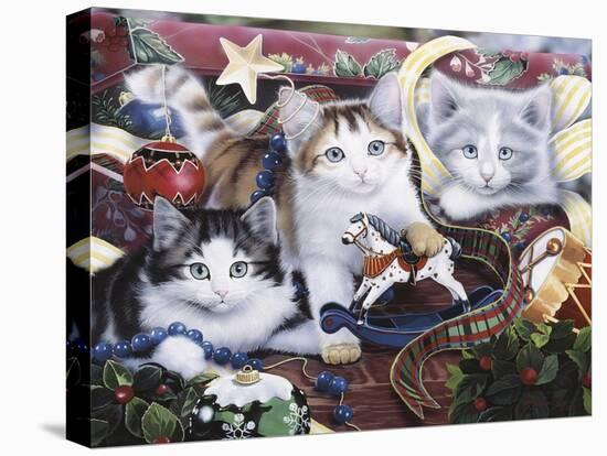 Christmas Kittens and All the Trim'Ns-Jenny Newland-Premier Image Canvas