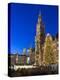 Christmas market in Marienplatz, Munich, Bavaria, Germany.-Martin Zwick-Premier Image Canvas