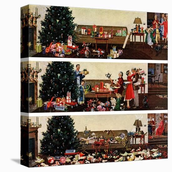 "Christmas Morning", December 27, 1958-Ben Kimberly Prins-Premier Image Canvas