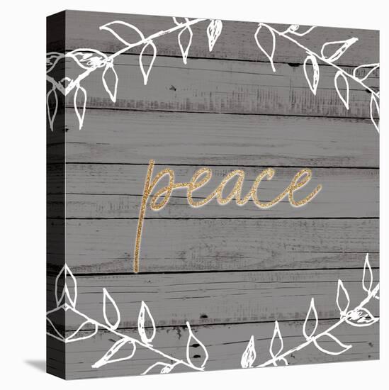 Christmas Peace 1-Kim Allen-Stretched Canvas